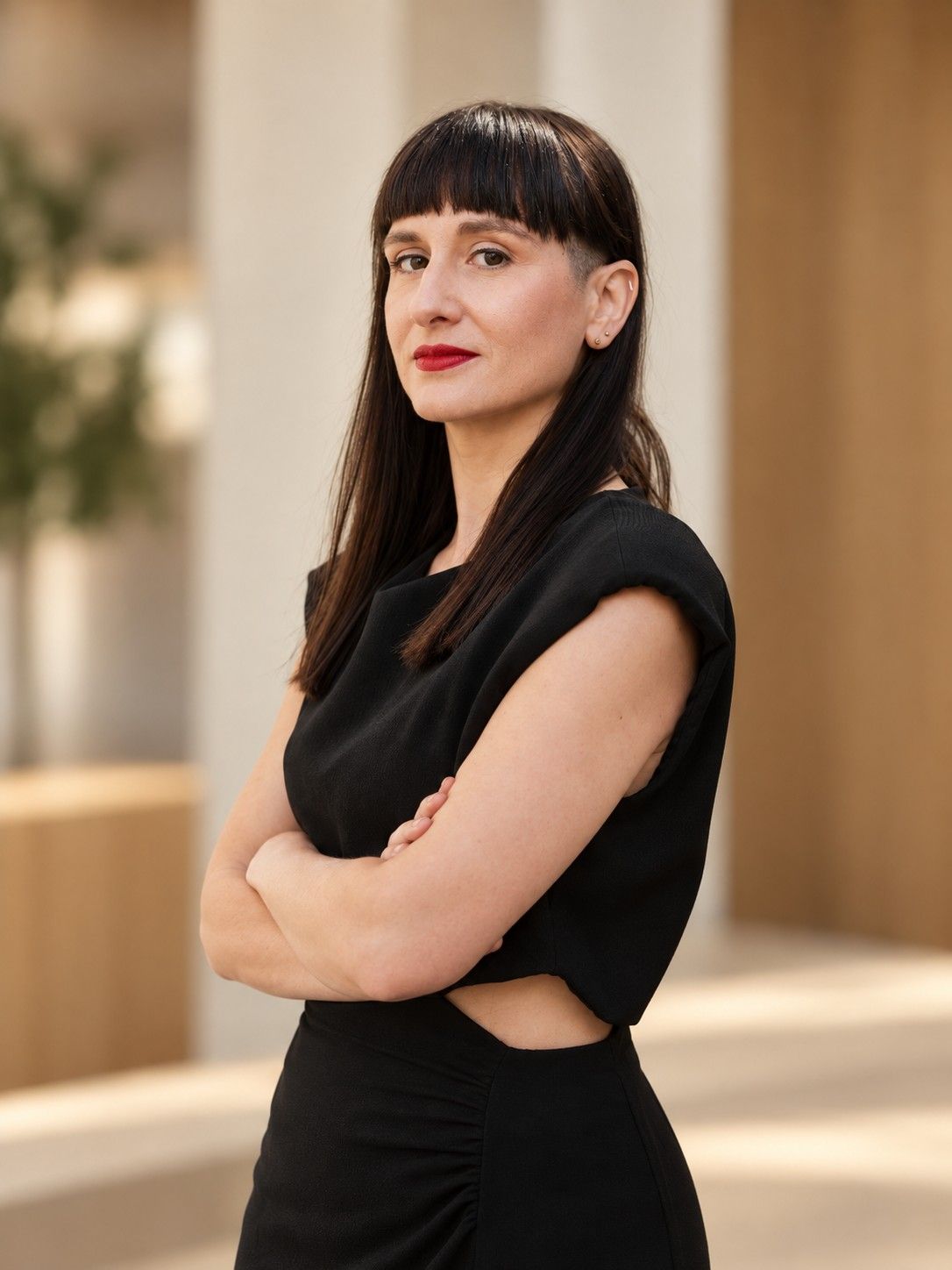 Monika Dąbrowska, portret
